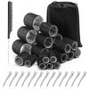 Cross-border Nylon Figure Eight Hair Curler - Curling Iron for Lazy Effortless Curls