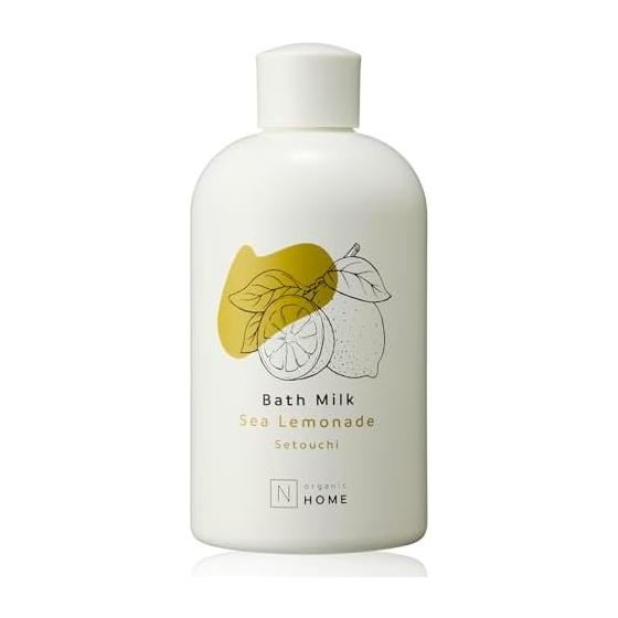 [Маленький подарок - соли для ванн] N organic HOME молочко для ванны красота увлажнение увлажнение аромат лимонада моря Сетоути 300 мл подарок N organic
