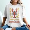 Lemon Squeeze Lobster Please Tshirt Seafood Lover Gift Summer Ocean Foodie Tee Coastal Crustacean Vacation Clothes
