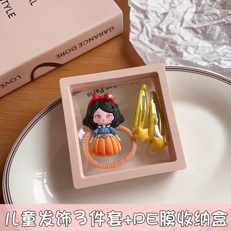 Children'S Hairpin Cute Early Autumn Cartoon Hairpin Girl Princess Hairline Bb Clip Bangs Clip Hair Accessories Woman