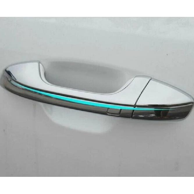 8pcs Chrome Exterior Side Door Handle Cover Trim Fit For Kia Optima K5 2016-