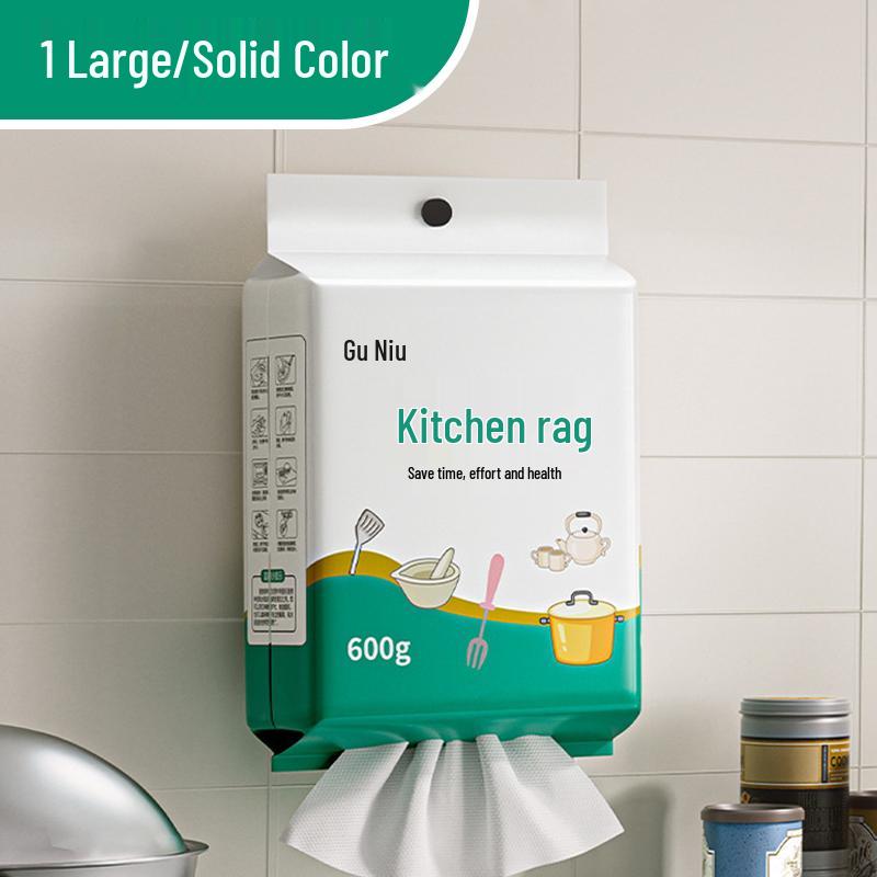 Pogrubiony, dwustronny, jednorazowy mop do mycia naczyń do czyszczenia na sucho i mokro