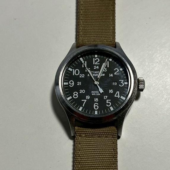 Operation OK TIMEX EXPEDITION INDIGLO WR50M Analog Watch Quartz Timex Expedition