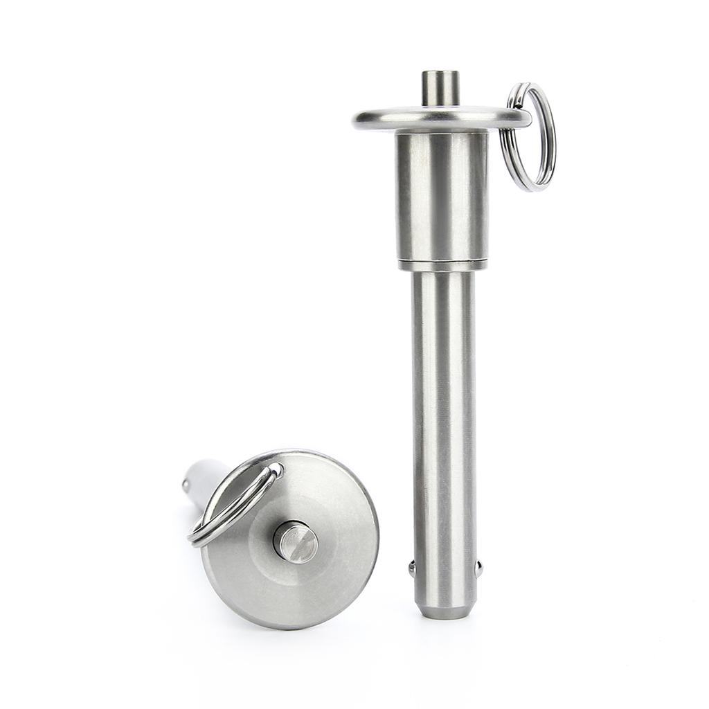 Dia 5mm-20mm Length 10-100mm Ball Lock Pin KST110 Quick Release Pin Lock Pin with Ring Stainless Steel Diameter