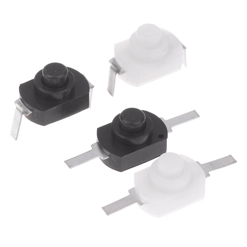 1208Yd 1288Bm Mini Druckschalter Selbstverriegelnder Schalter Rastender Ein/Aus-Schalter Mikroschalter für Elektrische Taschenlampe