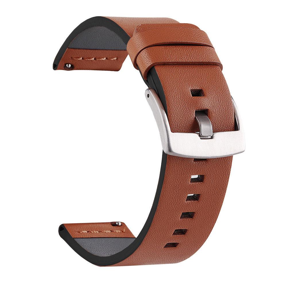 SAMCO Bracelet de Montre Sport Cuir Vintage Boucle Acier Inoxydable Accessoires de Montre 18mm 20mm 22mm 24mm