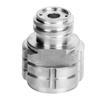 CO2 Cylinder Refill Adapter Female Thread G1Celsius2 to Male Thread TR21-4 for   Soda  (Gold )