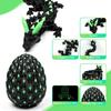 3D Printed Dragon Egg Figurine Movable Joints Luminous Loong Figure Fidget Toy Dragon Egg with Articulated Dragon Inside Decoration Ornament