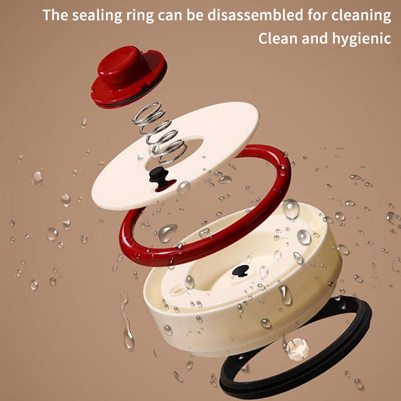 Coffee Beans Vacuum Sealed Tank Transparent Glass Food Storage Jars Household Moisture-Proof Air Extraction Airtight Container