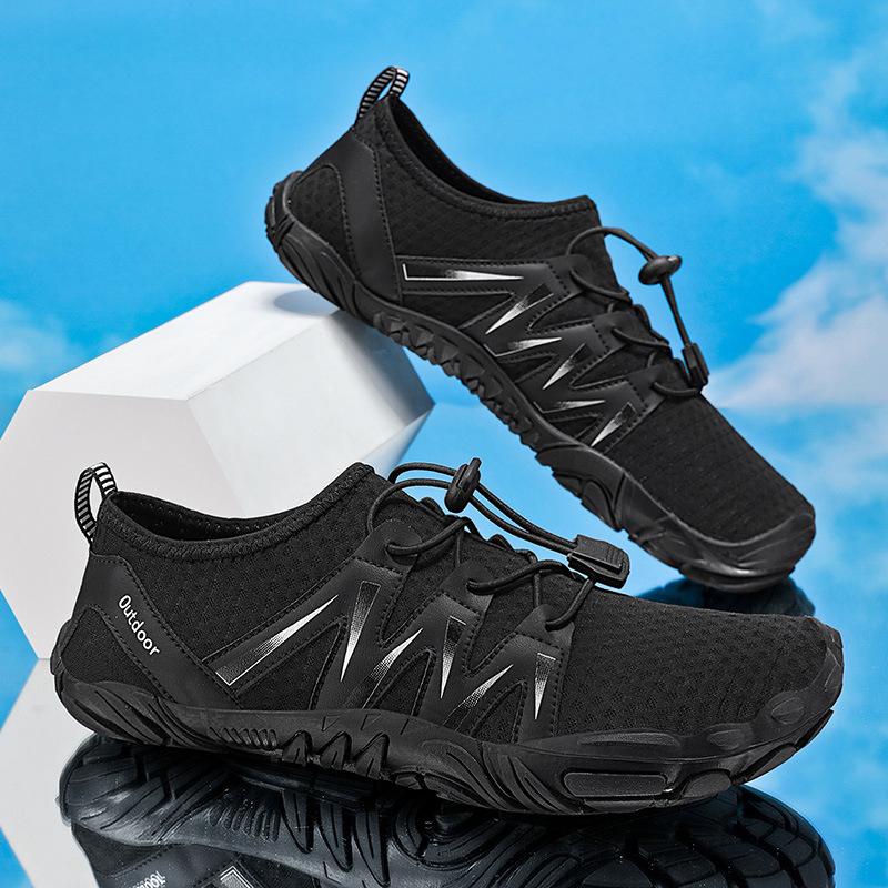 Traceway shoes summer new outdoor breathable non-slip quick-drying lightweight indoor fitness swimming beach shoes 36 чёрный