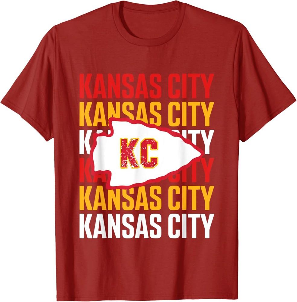 Vintage Kansas City Personalized Name Retro Apparel Unisex T-shirt XL