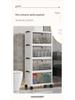 Freestanding Multi-layer Storage Cabinet with Flip-top for Kitchen, Living Room, or Toys