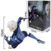 13CM Anime Blue Lock Nagi Seishiro Rin Itoshi Cool Pose Design Model Classic Style Desktop Ornament Anime Collection Gift