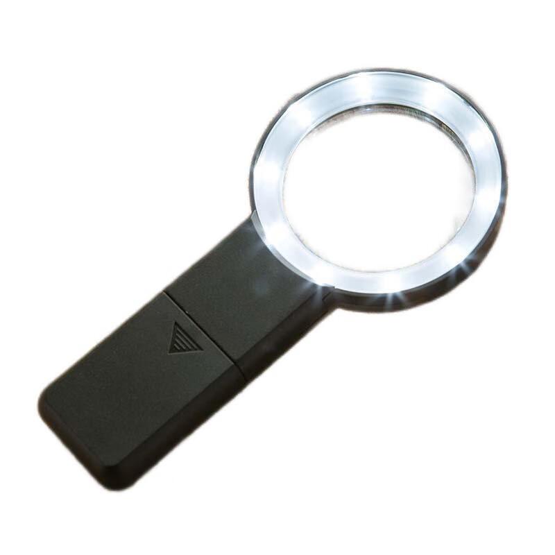 LED Handheld Magnifying Glass