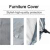 Protective Cover for Folding Chairs Cover for Garden Chairs UV Resistant Windproof for Garden Lounger Sun Lounger Folding Sun Lounger, with Oxford Car
