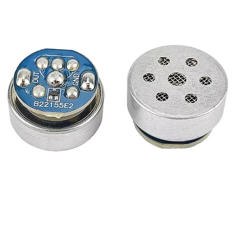 GROCE-Unidirectional Mic 16Mm Electret Condenser Microphone 2Pcs With Circuit Board For Audio For Web Celebrity Anchor