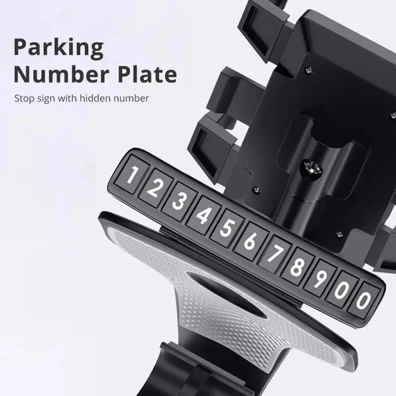 Multifunctional Car Dashboard Phone Holder Enhances Driving Safety