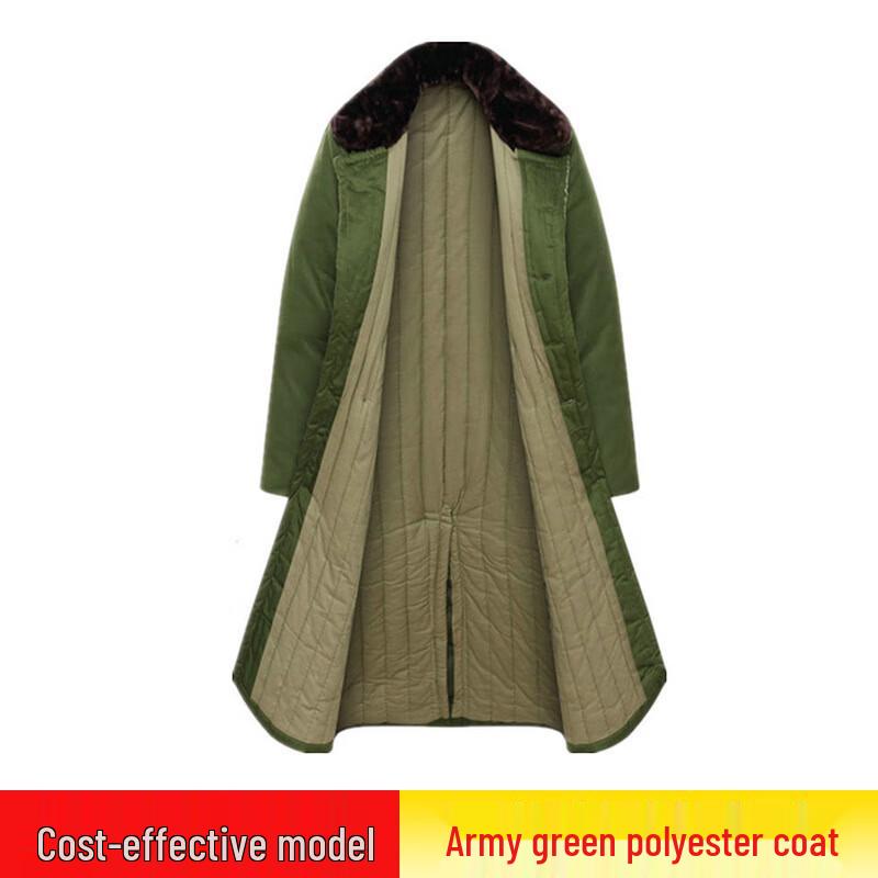 Winter Military Green Cotton Parka 1