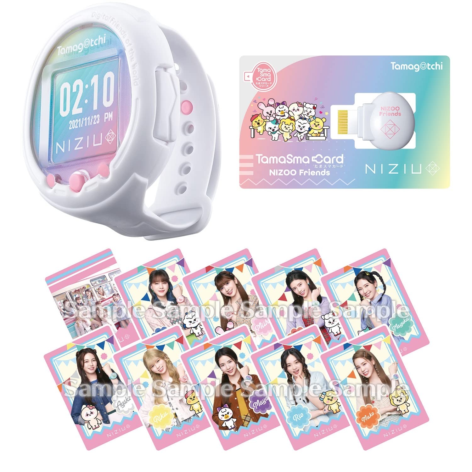 

виробник Tamagotchi Tamagotchi Smart NiziU спеціальний набір чистих файлів обмежений для покупки [З перевагами] (оригінальні переваги)