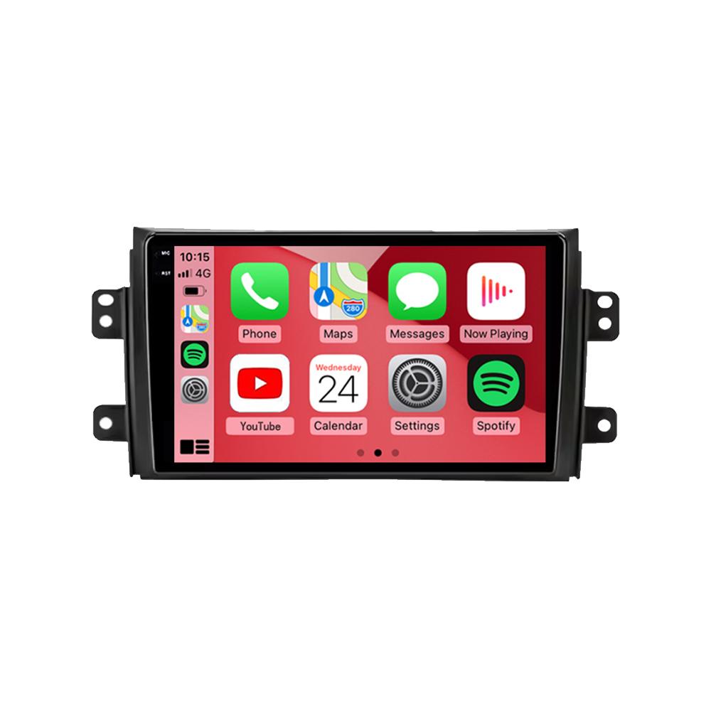 Android 14 for Suzuki SX4 2006-2013 Car radio For Fiat Sedici multimedia player Autoradio GPS navigation Carplay SWC HeadUnit
