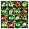 Christmas Ball 6cm16pcs Electroplated Plastic Ball Christmas Decoration Set
