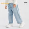Balabala Girls Summer Casual Wide-Leg Pants