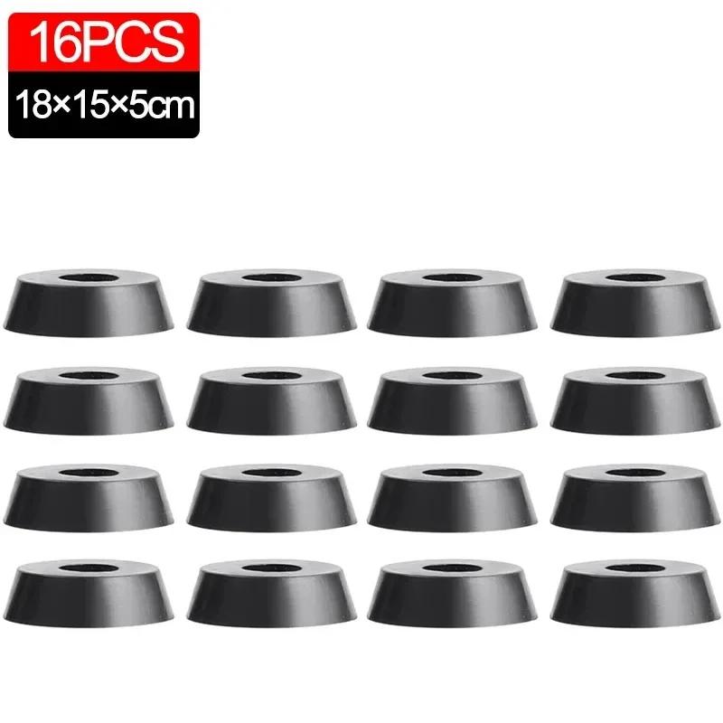 80/8Pcs Rubber Pads Floor Protectors Table Chair Furniture Leg Cover Speaker Cabinet Bottom Bumper Cutting Board Foot Cushion