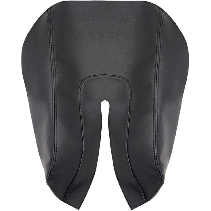 GXARTS Armrest Center Console Cover Gray Stitch Compatible with Toyota Tundra 2014 2015 2016 2017 2018 2019 Auto Leather Suture Console Lid Cover