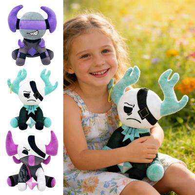 Niedliche Kuh Plüschtier Weiches Kuscheltier Cartoon Spielfigur Kissen PP Baumwollfüllung Spielzeug