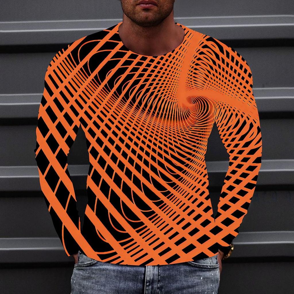 New Personalized Cartoon Rabbit Men's Long-sleeved Street Style Short-sleeved Quick-drying Fabric and Comfortable