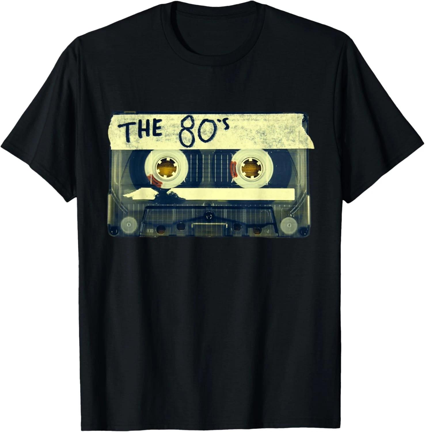 Retro 80_s Mix Tape T- Shirt L