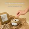 Coconut Shell Aromatherapy Scented Candles - Custom Essential Oil Incense, High-End Plant Wax Fragrance for Home Use and Souvenirs.