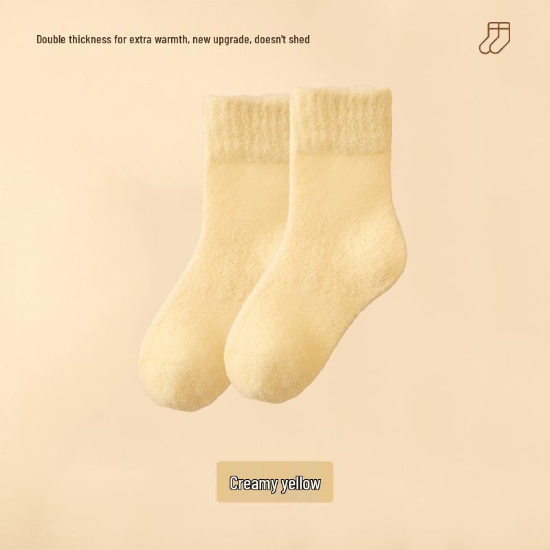 

Уютные детские зимние гольфы выше колена на флисовой подкладке - Толстые, теплые, не скатывающиеся, конфетных цветов XL (9-12 years, shoe size 33-37)