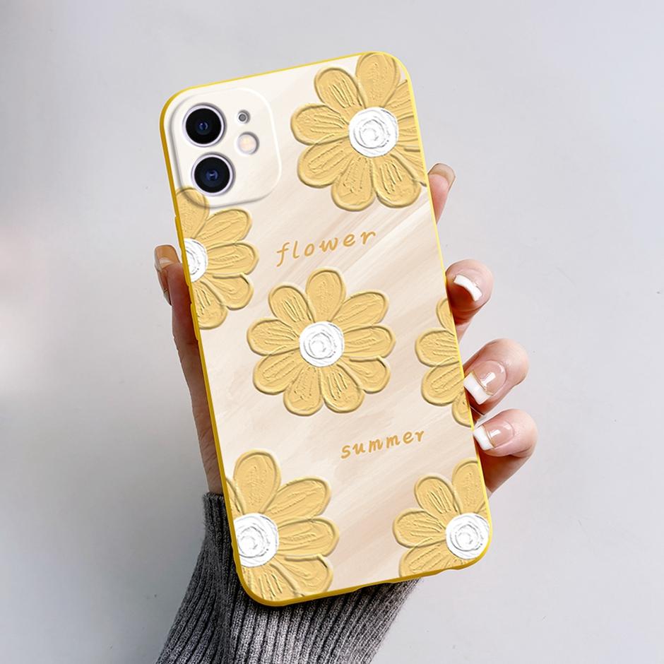 Cartoon Case For iPhone 12 Mini Mobilie Phone Soft Silicone Protective Covers For iPhone 12Mini Shockproof Fashion item Housings