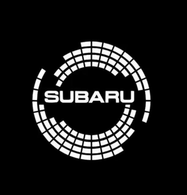 Led Car Door Projector Light Laser Welcome Lamps For Subaru Outback Legacy Impreza Tribeca Forester XV Car Accessories