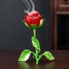 1pcs Rose-Scented Incense Burner - Feng Shui Decorative Item Suitable for Meditation Yoga Home Decor Valentine's Day Gift 7