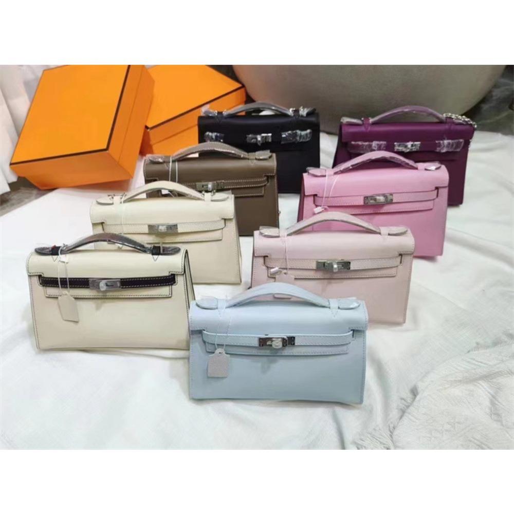 Generation swift erste Schicht Rindsleder Tasche Mini-Kupplungstasche Abendtasche 2023 Kette Umhängetasche