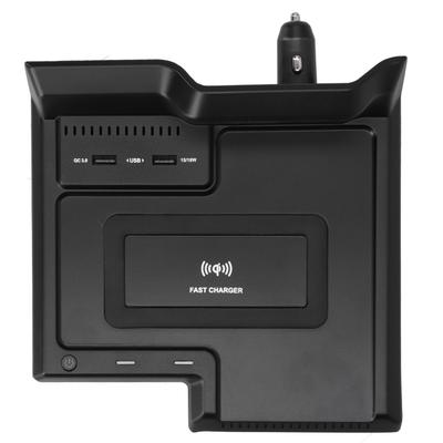 15W Samochodowa Ładowarka Bezprzewodowa QI Szybkie Ładowanie Uchwyt na Telefon 2 Porty USB QC3.0 Pasuje do Avalon 2019 2020