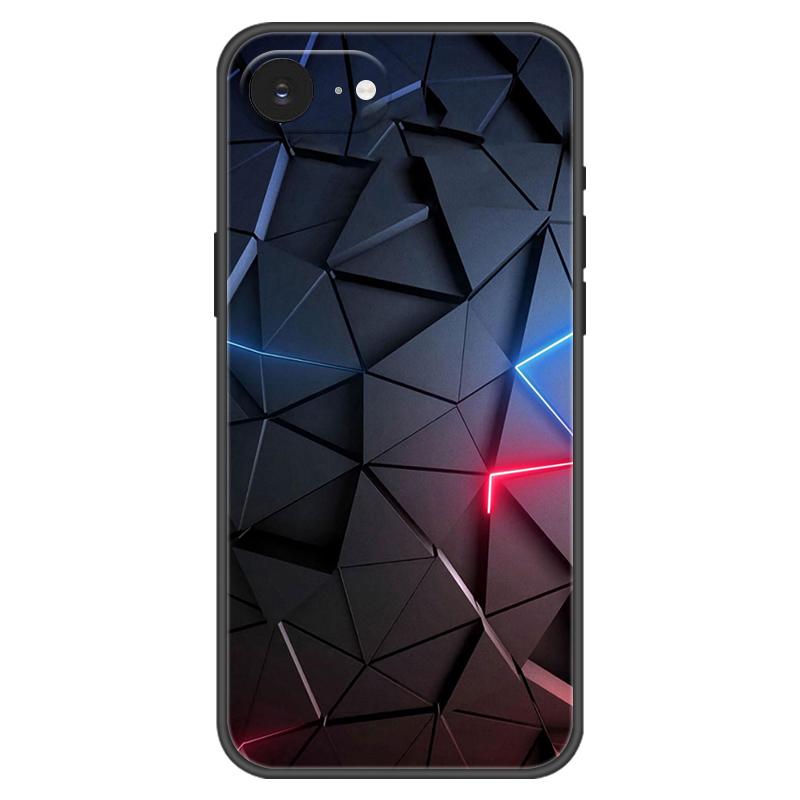 Phone Case For iPhone 16E iPhone16E SE 2025 SE4 5G Cases Soft Silicone Cover For iPhone SE4 Fashion Case Full Protector Shells