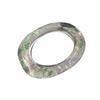 Geometry Transparent Bangle Shining Chunky Bracelets Temperament Women Hand Ring  Daily