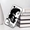 Custodia per Telefono Singer M-Michael Jackson Per iPhone17,16,15,14,13,12,11 Plus,Pro Altri Cover Morbido Nero