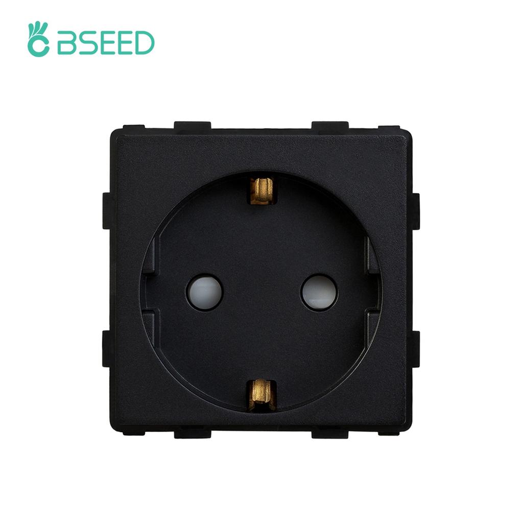 BSEED EU RU Standard Power Electrical Plug Function Key Wall Socket DIY Part Accessories For Home Improvement