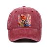 Cartoon Zootopia Three-toedSloth Baseball Cap Couple Women Print Trucker Hat Summer Casual Outdoor Dropshipping Baseball Caps