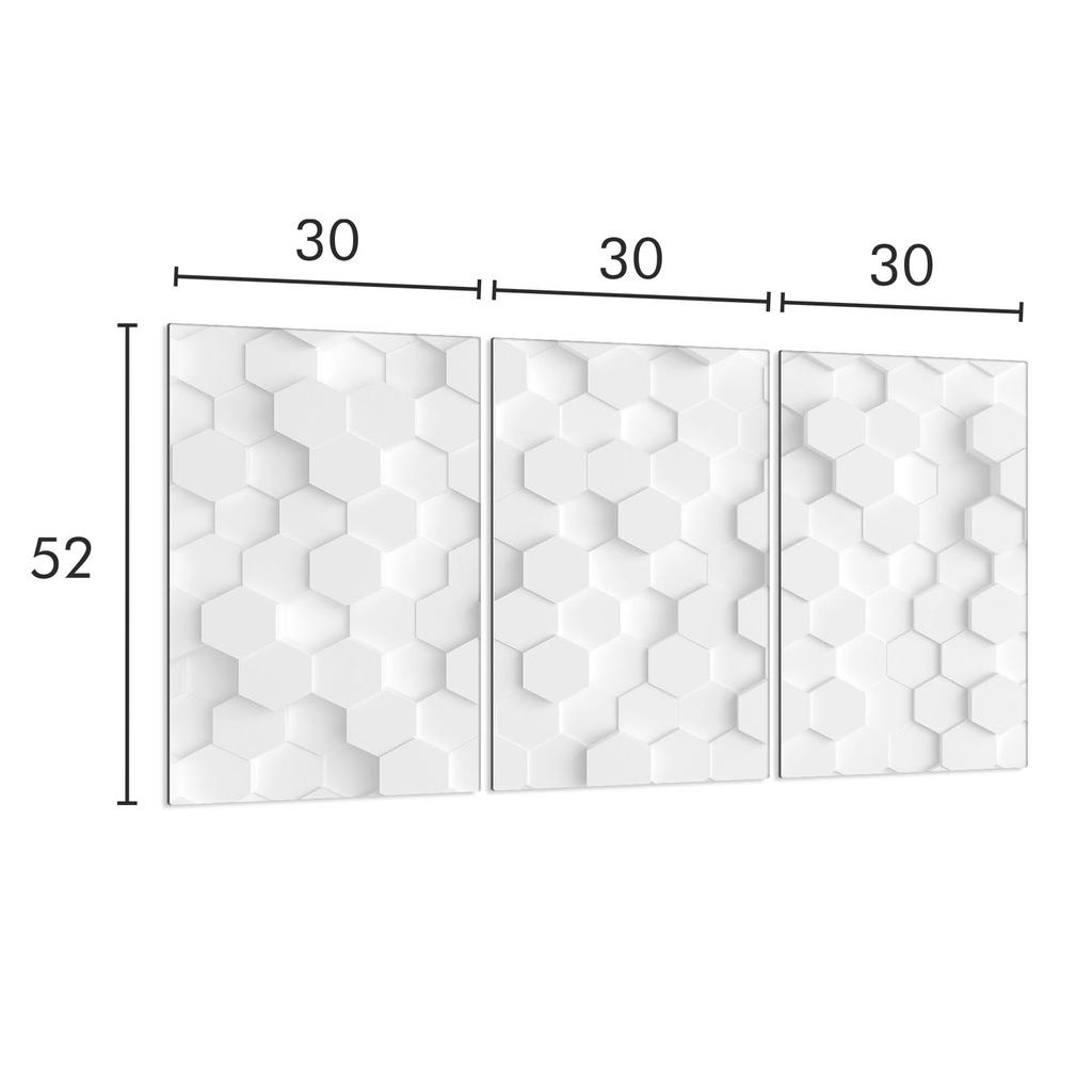 Szklana płyta ochronna na kuchenkę 3x30x52