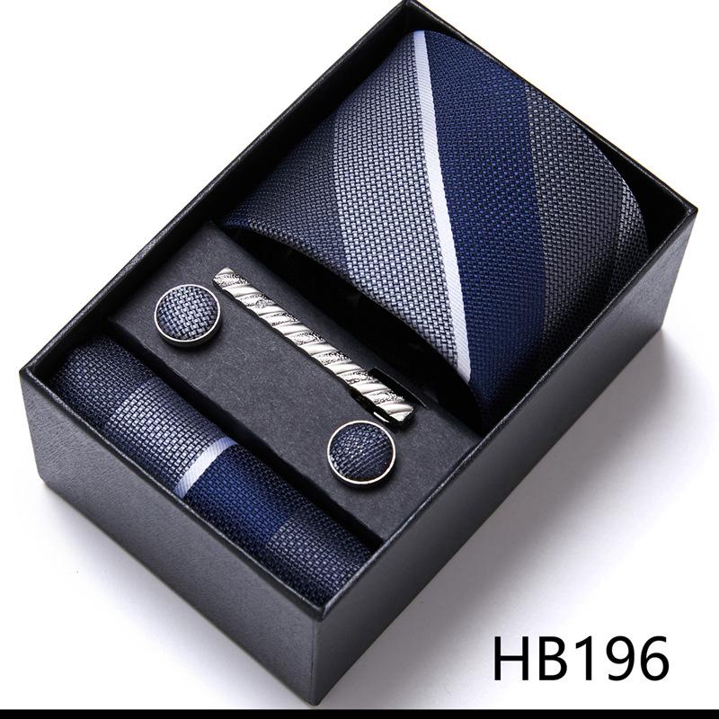 Men's Six-Piece Tie Set for Business or Wedding