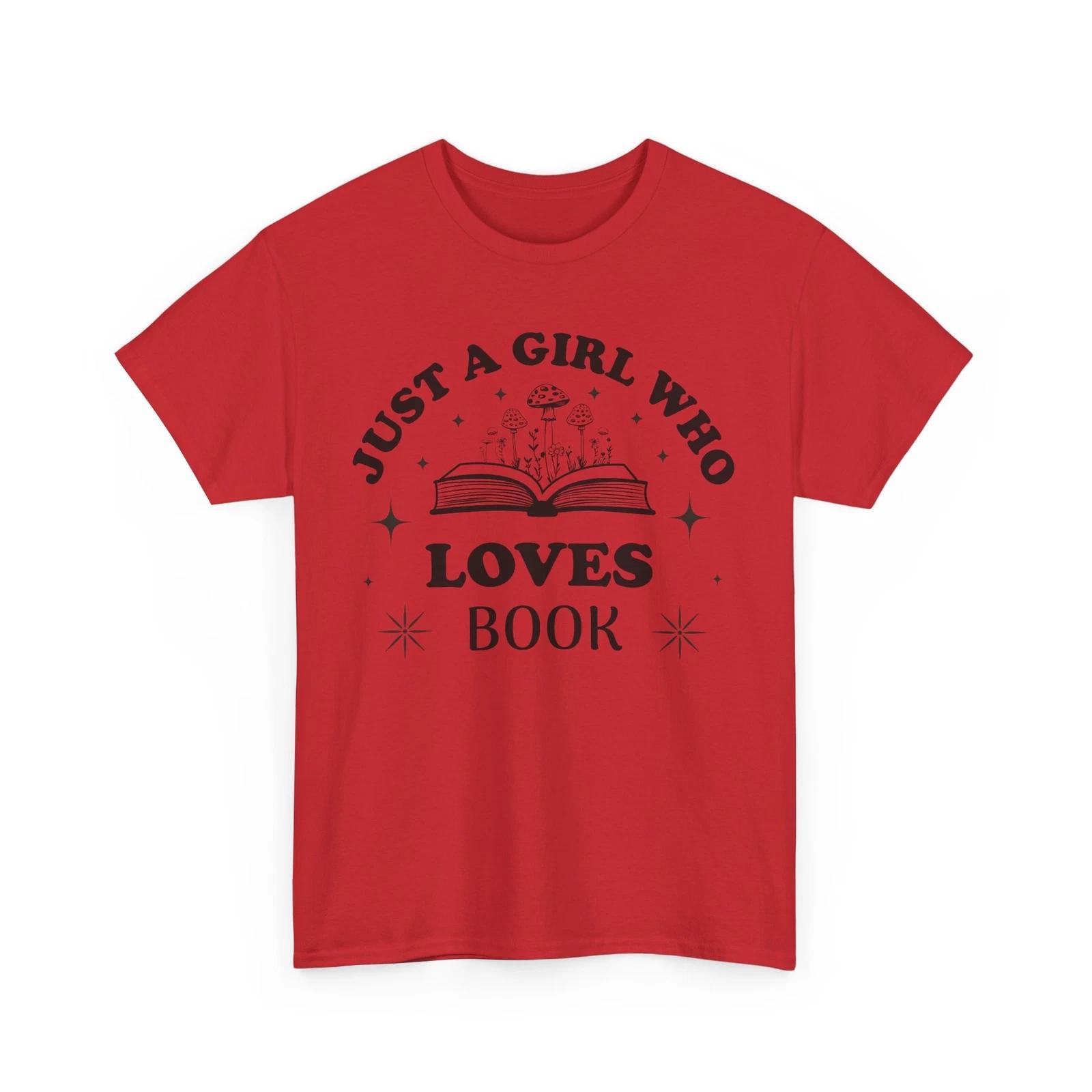 Book T-Shirt | Booktrovert T-Shirt | just a girl who loves book Shirt S