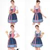 Oktoberfest Plain Dress Costume For Women Featuring Charming Vintage Style Design