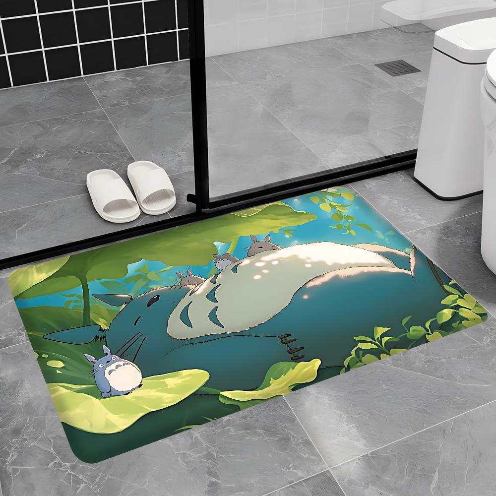 Classic Anime Film Totoro Floor Mat Nordic Style Home Doormat Bathroom-Toilet Mats Bedroom Hotel Decor Mat