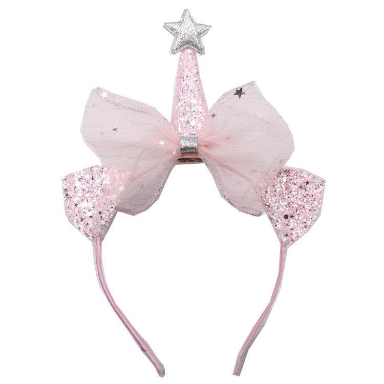 Starry Sky Baby Birthday Crown & Wand Set - Girls' Hair Accessories & Performance Props