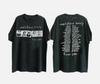 100% Cotton TOPS UNISEX TEES MENS WOMENS Matchbox Twenty Band Tour 2001 Black Short Sleeve Cotton T-shirt